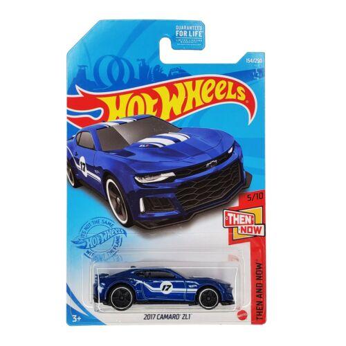 Hot Wheels Модель Chevrolet Camaro ZLT '17, синий - фото 1 - id-p101173325