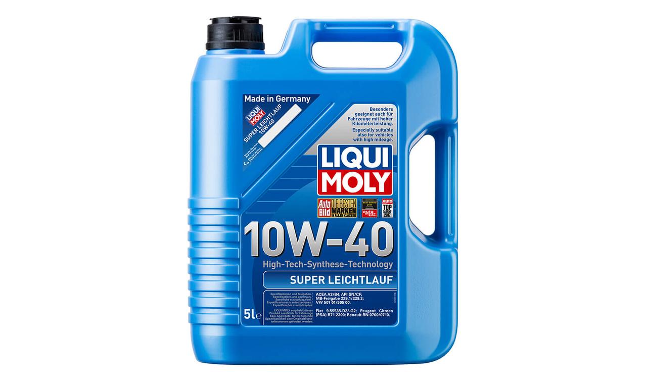 Масло моторное LIQUI MOLY Leichtlauf Super 10w40 5л. (9505)