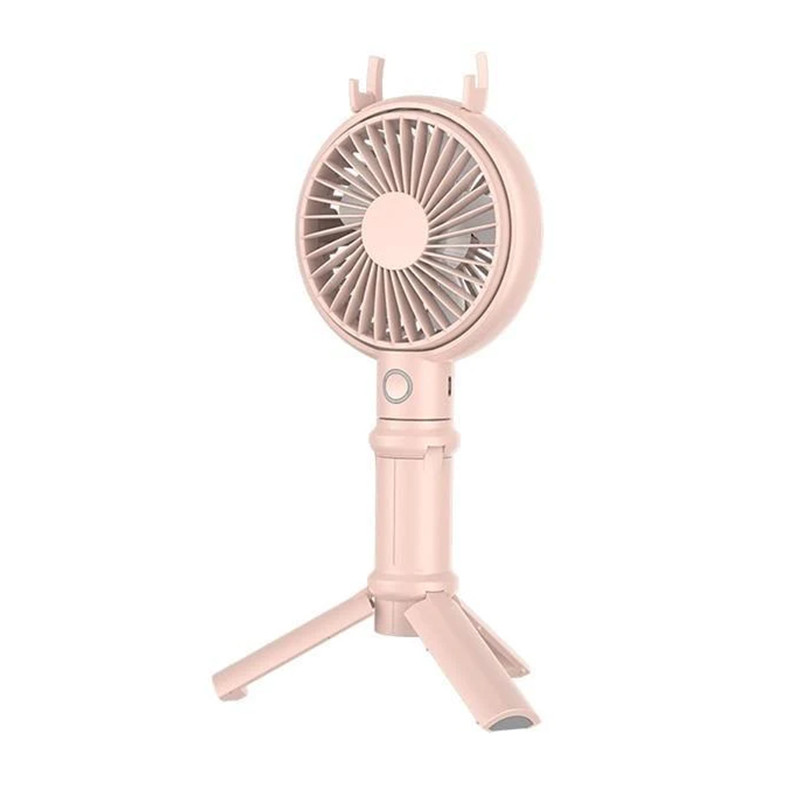 Портативный вентилятор Benks F12  (с встроенным аккумулятором 2000mAh), Pink