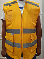Сигнальный жилет 100% хб