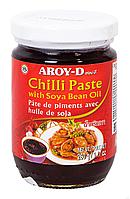 Паста чили "С соевым маслом" AROY-D, 260 г.