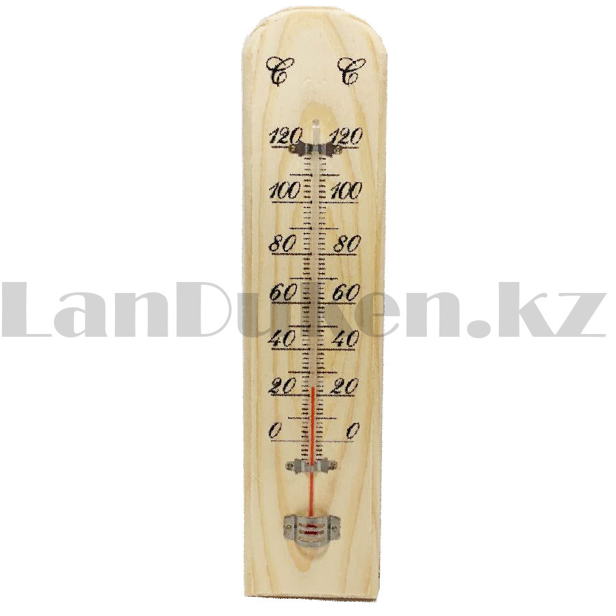Термометр настенный оконный комнатный деревянный - фото 4 - id-p101340134