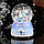 Музыкальный снежный шар "Влюблённая пара", 16см. JM46A, фото 3