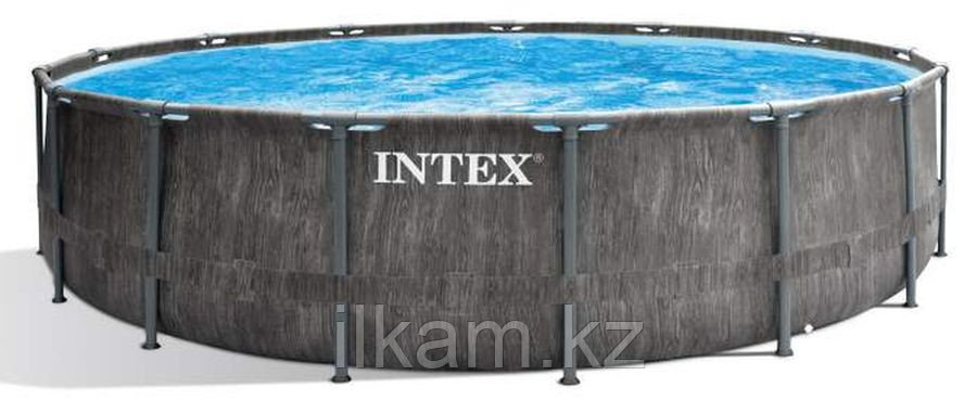 Каркасный бассейн Intex 28736 , 457 см х 122 см (крышка, лестница, фильтр, подстилка) - фото 3 - id-p101346445