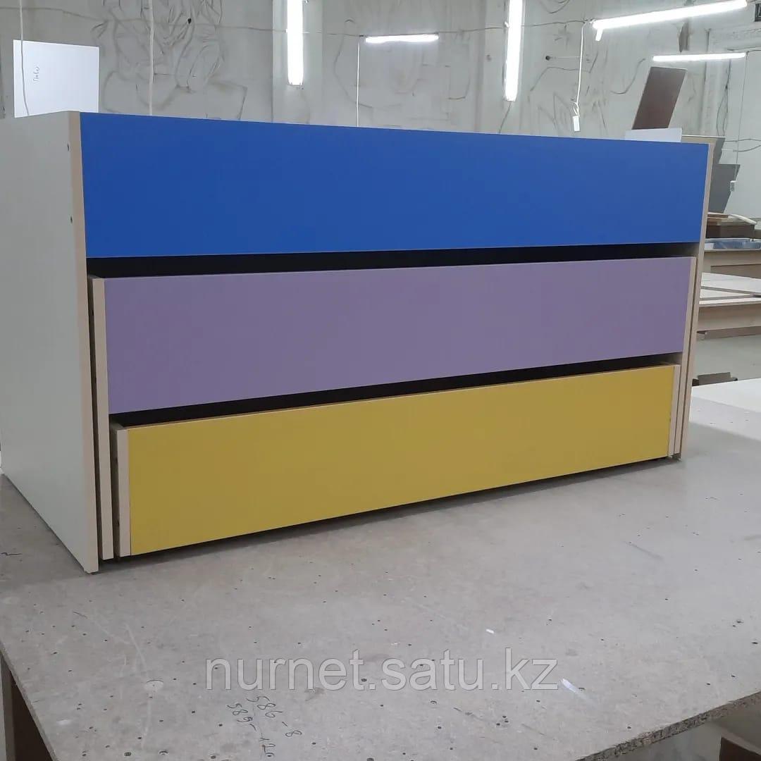 Трехъярусные кровати выкатные (id 101346540)