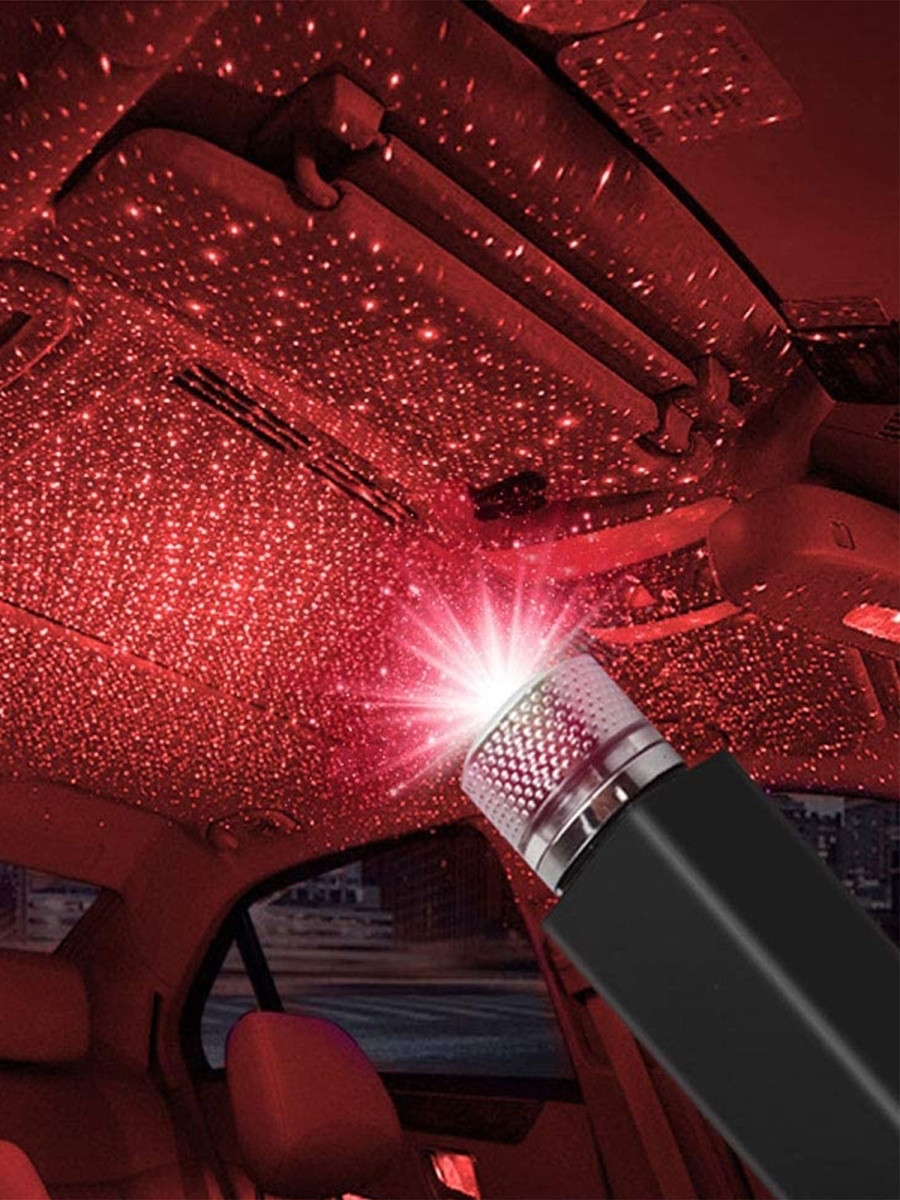 Ночник, проектор звездного неба, подсветка салона автомобиля - фото 5 - id-p101346563