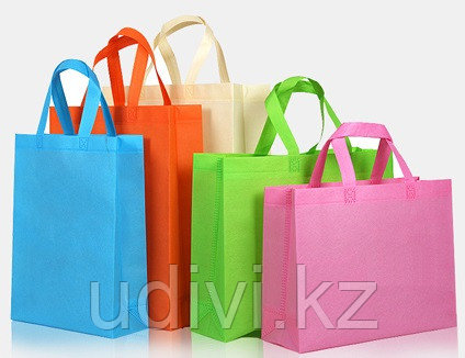 Эко-сумки из спанбонда с ручками под логотип - фото 10 - id-p69267972