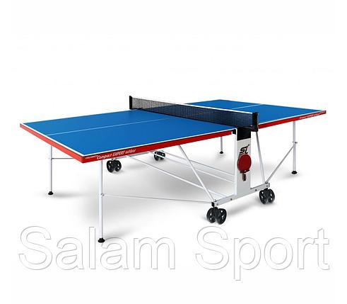 Теннисный стол Start line COMPACT Expert Outdoor Blue, фото 2