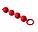 Анальная цепочка Appulse, 2,5 x 13 см , цвет бордовый, фото 3