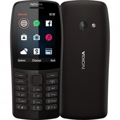 Nokia 210 DS TA-1139 BLACK мобильный телефон (16OTRB01A02) - фото 1 - id-p101351403