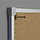 Доска пробковая в раме ALC анод 45х60 см 2x3 (Польша), фото 3