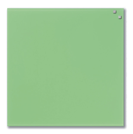 Стеклянная магнитно-маркерная доска Naga 45×45 зеленая (10750)