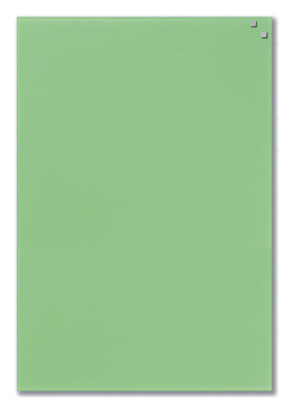 Стеклянная магнитно-маркерная доска Naga 40×60 зеленая (10550), фото 1