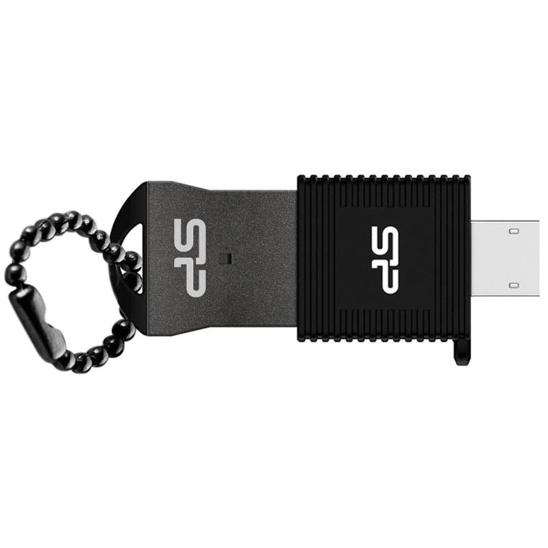 Память SiliconPower USB Flash   8GB USB2.0 Touch T01 черный
