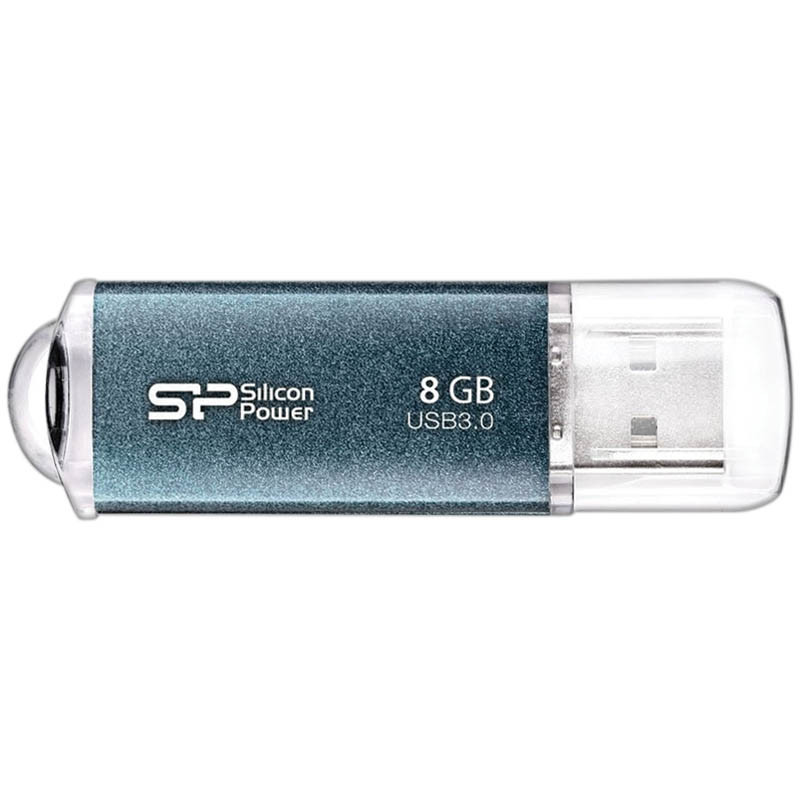 Память SiliconPower USB Flash   8GB USB3.0 Marvel M01 синий