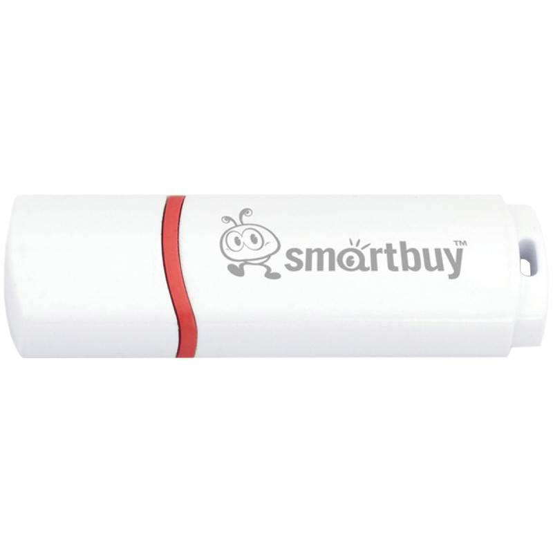 Память Smart Buy USB Flash   8GB Crown белый