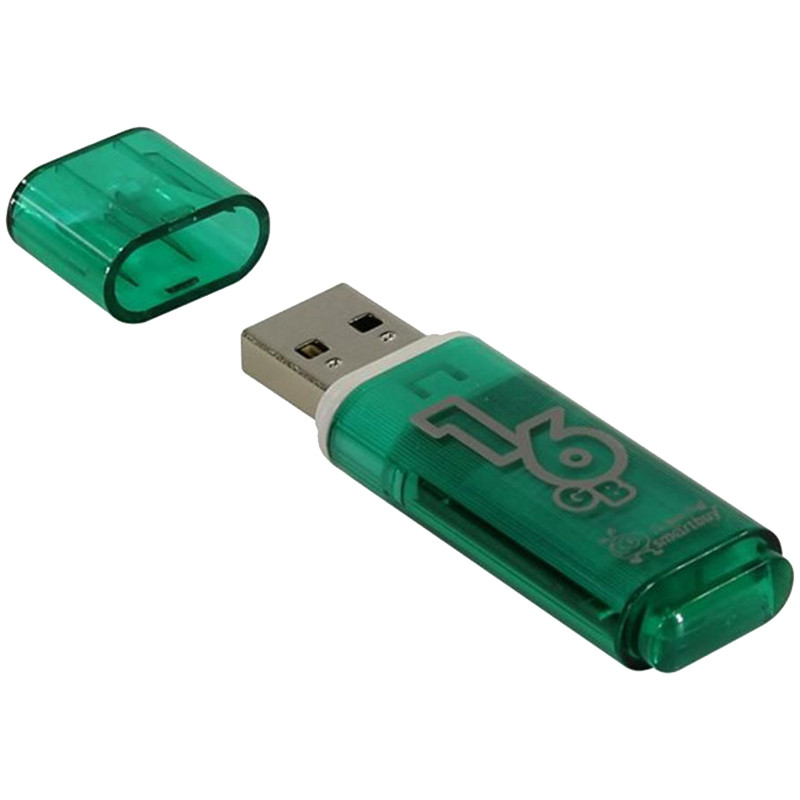 Память Smart Buy USB Flash  16GB Glossy зеленый