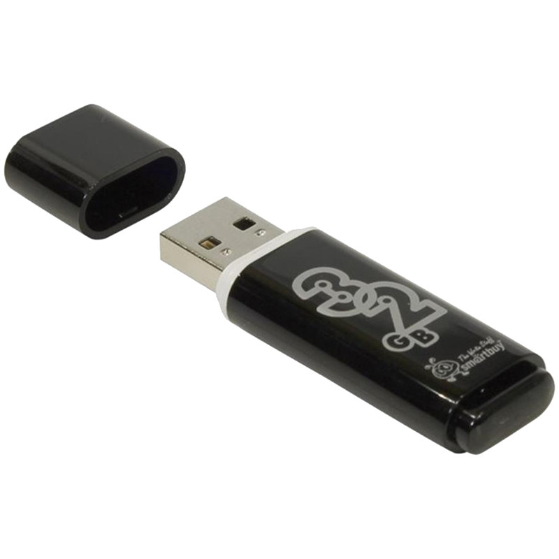 Память Smart Buy USB Flash  32GB Glossy черный