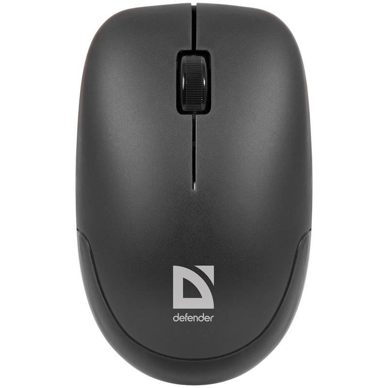 Мышь беспроводная Defender Datum MM-015 Nano черный 2btn+Roll