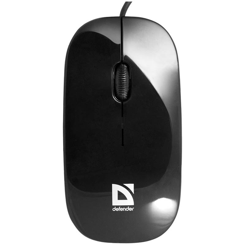 Мышь Defender NetSprinter 440 USB черный 2btn+Roll