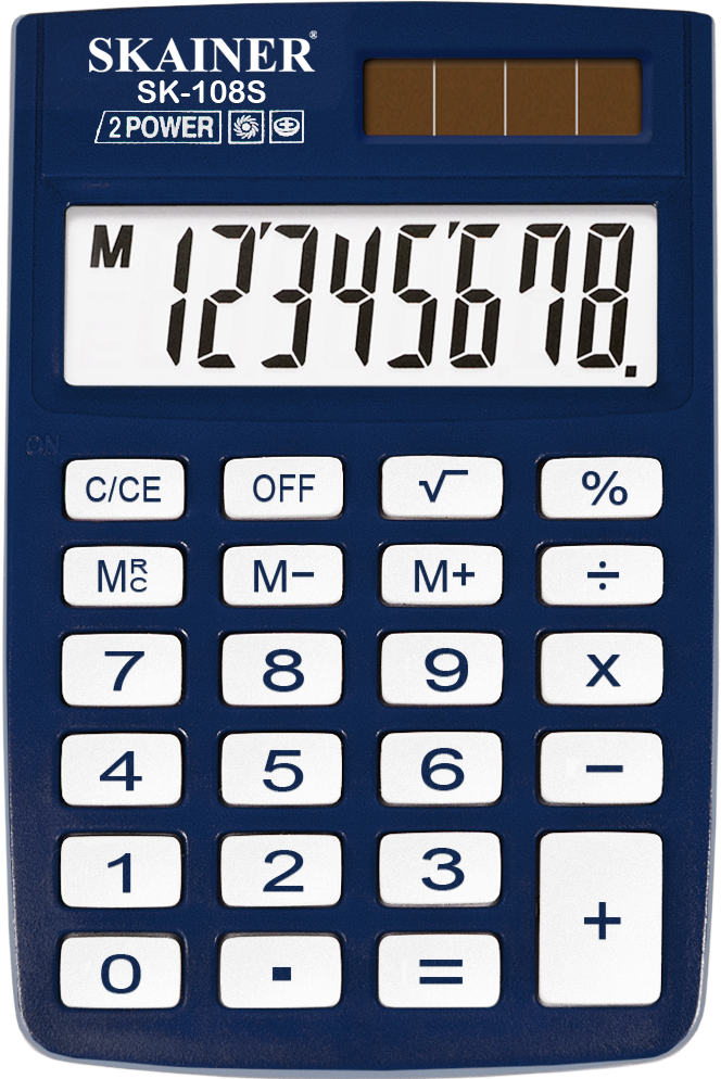 Калькулятор Skainer SK-108SBL