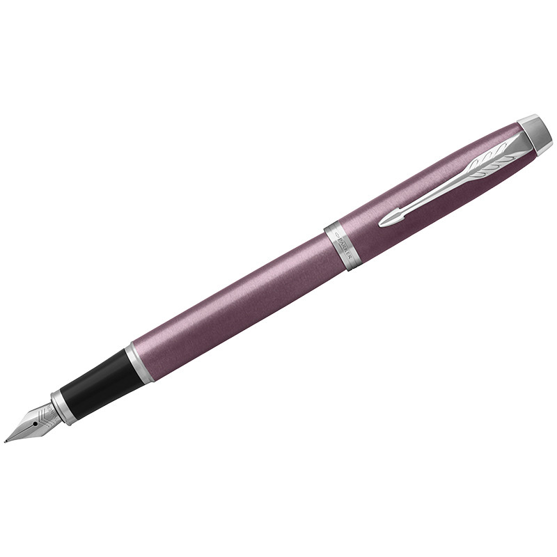 Ручка перьевая Parker "IM Light Purple CT" синяя, 0,8мм, подар. уп.