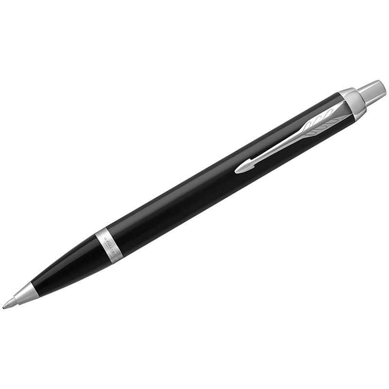 Ручка шариковая Parker "IM Black CT" синяя, 1,0мм, кнопочн., подар. уп.