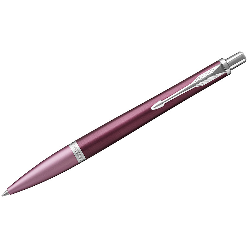 Ручка шариковая Parker "Urban Premium Dark Purple CT" синяя, 1,0мм, кнопочн., подар. уп.
