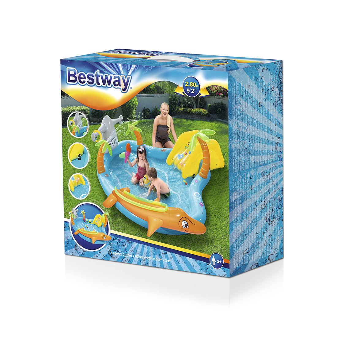 Надувной бассейн детский Bestway 53067