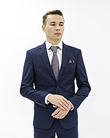 Мужской деловой костюм «UM&H 90957001» синий, фото 1