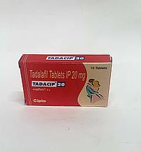 Тадасип 20 (Tadacip20) 10 таблеток, индийская ВИАГРА.