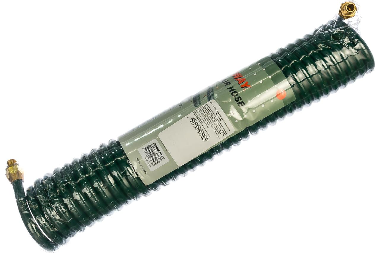 Шланг полиуретановый спиральный для пневматического инструмента 8х12 мм, 8 м JAZ-7214I - фото 2 - id-p54761882