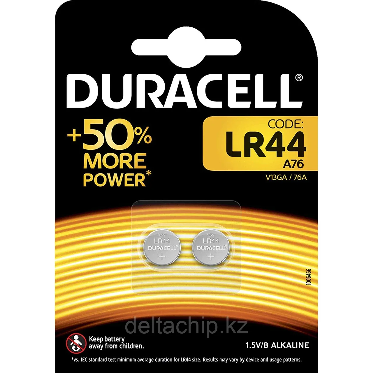LR44 DURACEL Батарейки DU Spec 2BL VENx - фото 1 - id-p97671408