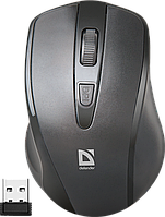 Мышь беспроводная Defender Datum MM-265 черный, 3 кнопки,1600 dpi