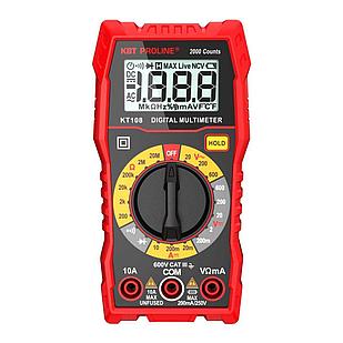 Мультиметр цифровой KT 108 серия PROLINE