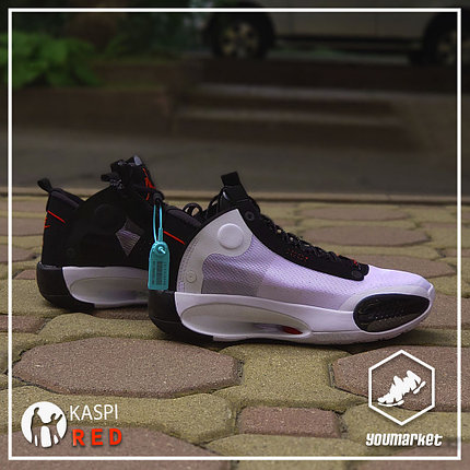 Баскетбольные кроссовки Air Jordan 34 (XXXIV) "White\Black"  (41 размер), фото 2