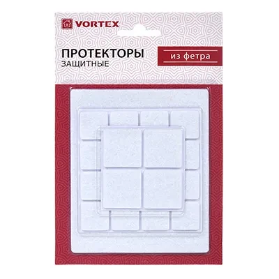 Протекторы защитные из фетра Ø 22mm, Ø 38mm VORTEX /30 - фото 1 - id-p101368486