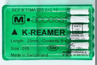 Dentsply/ M-access K-Reamer/ 25/ 6 шт