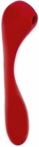 Вакуумный вагинально-клиторальный стимулятор Bobi red от Magic Motion, фото 1