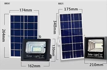 Прожектор на солнечной батарее 25 ватт LED для наружного и внутреннего освещения, фото 3