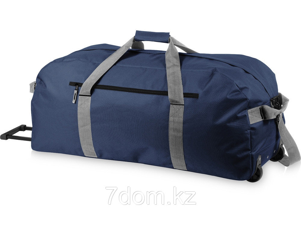Сумка дорожная на роликах Vancouver, темно-синий/серый, фото 1