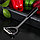 Овощечистка металлическая горизонтальная с нескользящей ручкой  Top Choice Е2483 серая, фото 6
