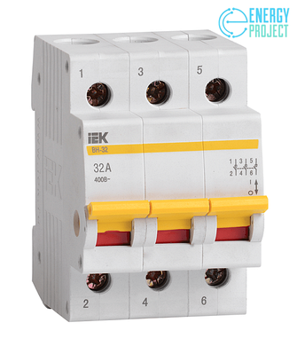 Выключатель нагрузки /Ограничитель напряжения 