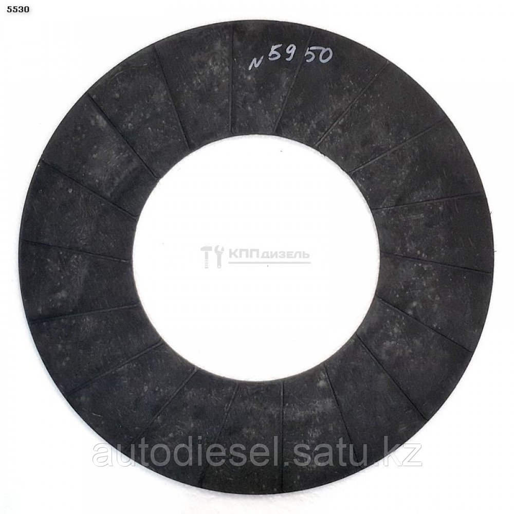 Накладка на диск сцепления Ф420х220х4 мм без отверстий (толщ.4 мм) HOWO - фото 1 - id-p101382663