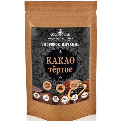 Какао Премиум тертое( медальоны) ,200 гр