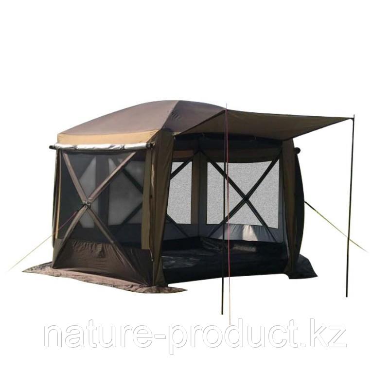 Шестиугольный шатер с полом 3,6*3,6 м. Mircamping 2905