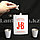 Мужской набор J&B (фляга 240 мл (8oz) 2 рюмки воронка) в подарочной коробке, фото 9