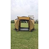 Шестиугольный шатер с полом 3,6*3,6 м. Mircamping 2905-2TD, фото 3