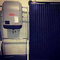 Солнечная станция сетевая, мощностью 1,5 кВт в час, 380В (б/у) с возможностью увеличения до 3 кВт