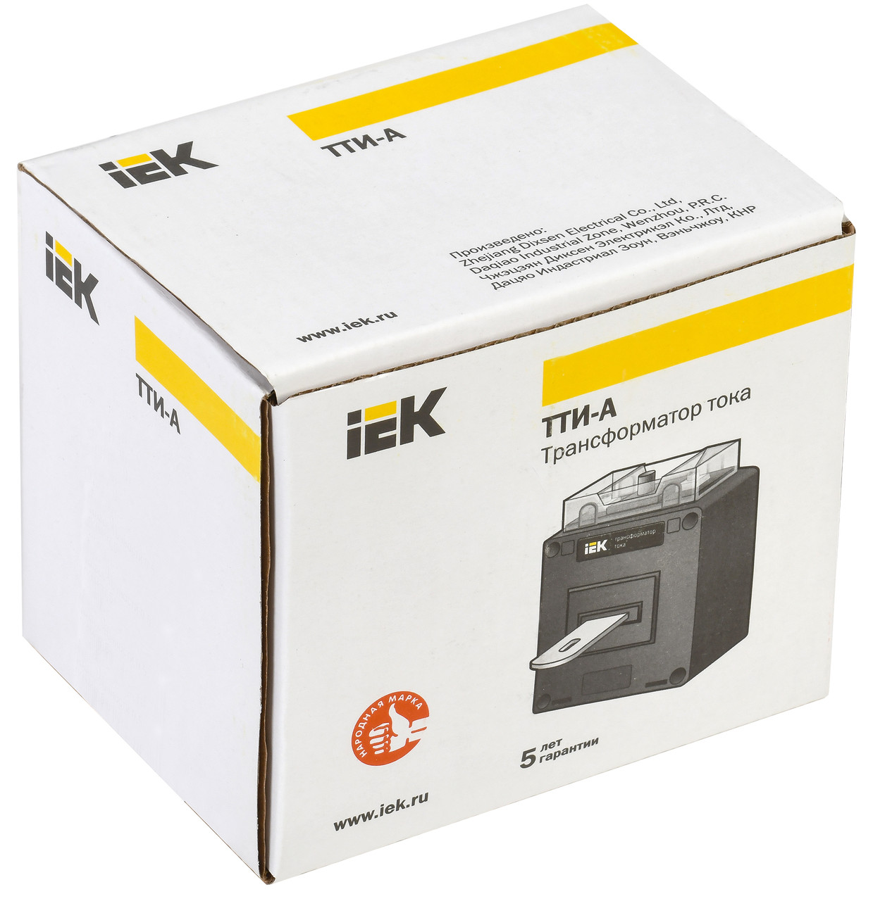 Трансформатор тока ТТИ-А 400/5А 5ВА класс точности 0.5 IEK - фото 2 - id-p99243695